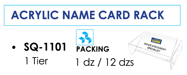 Kệ đựng card 1 ngăn SQ-1101