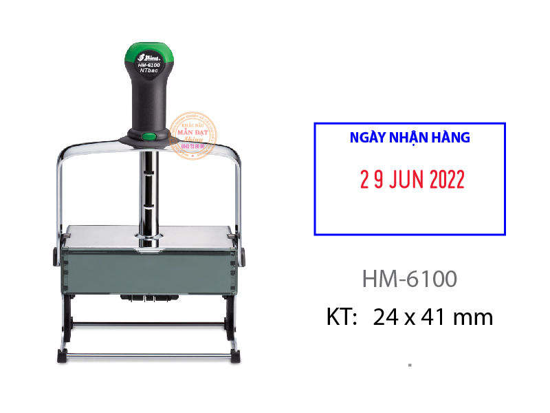 Dấu Chịu Lực Ngày Tháng Năm 24 x 41mm 