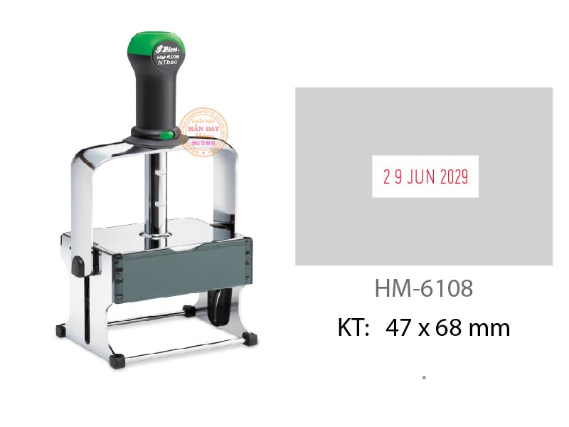 Dấu Chịu Lực Ngày Tháng Năm 47 x 68mm 